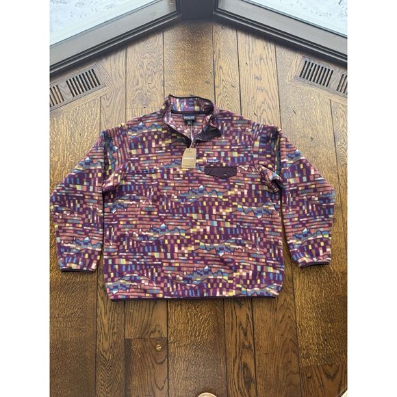 Patagonia Jackets & Blazers - Patagonia Synchilla Snap-T Pullover Fleece Fitz Roy Night Plum Women XXL NWT